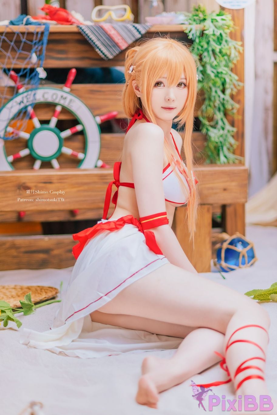 Shimo Asuna Swimsuit PixiBB.COM 16
