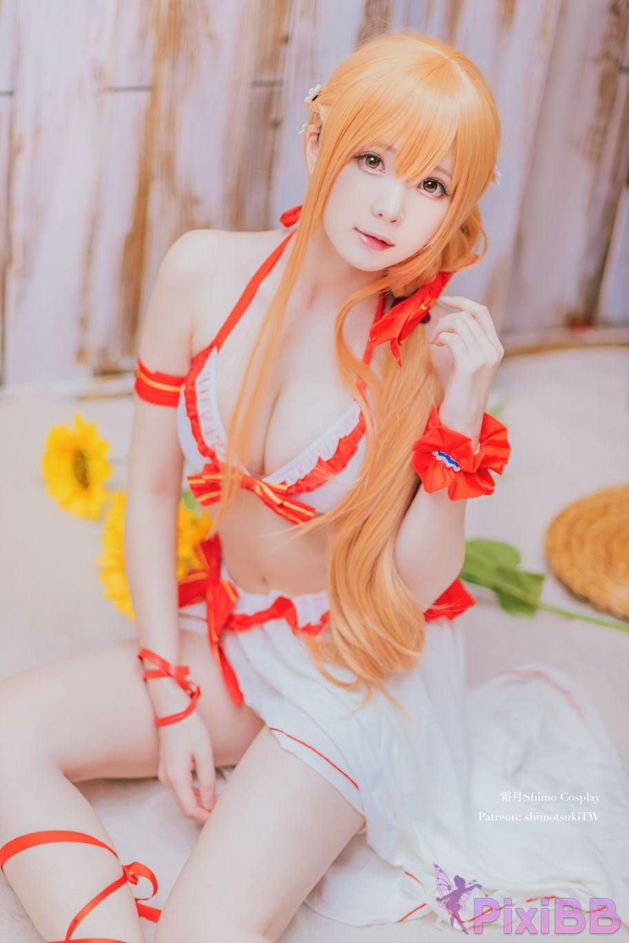 Shimo Asuna Swimsuit PixiBB.COM 18