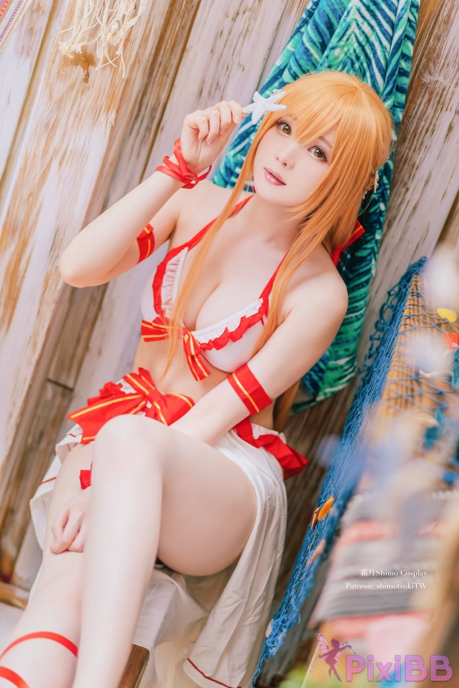 Shimo Asuna Swimsuit PixiBB.COM 4