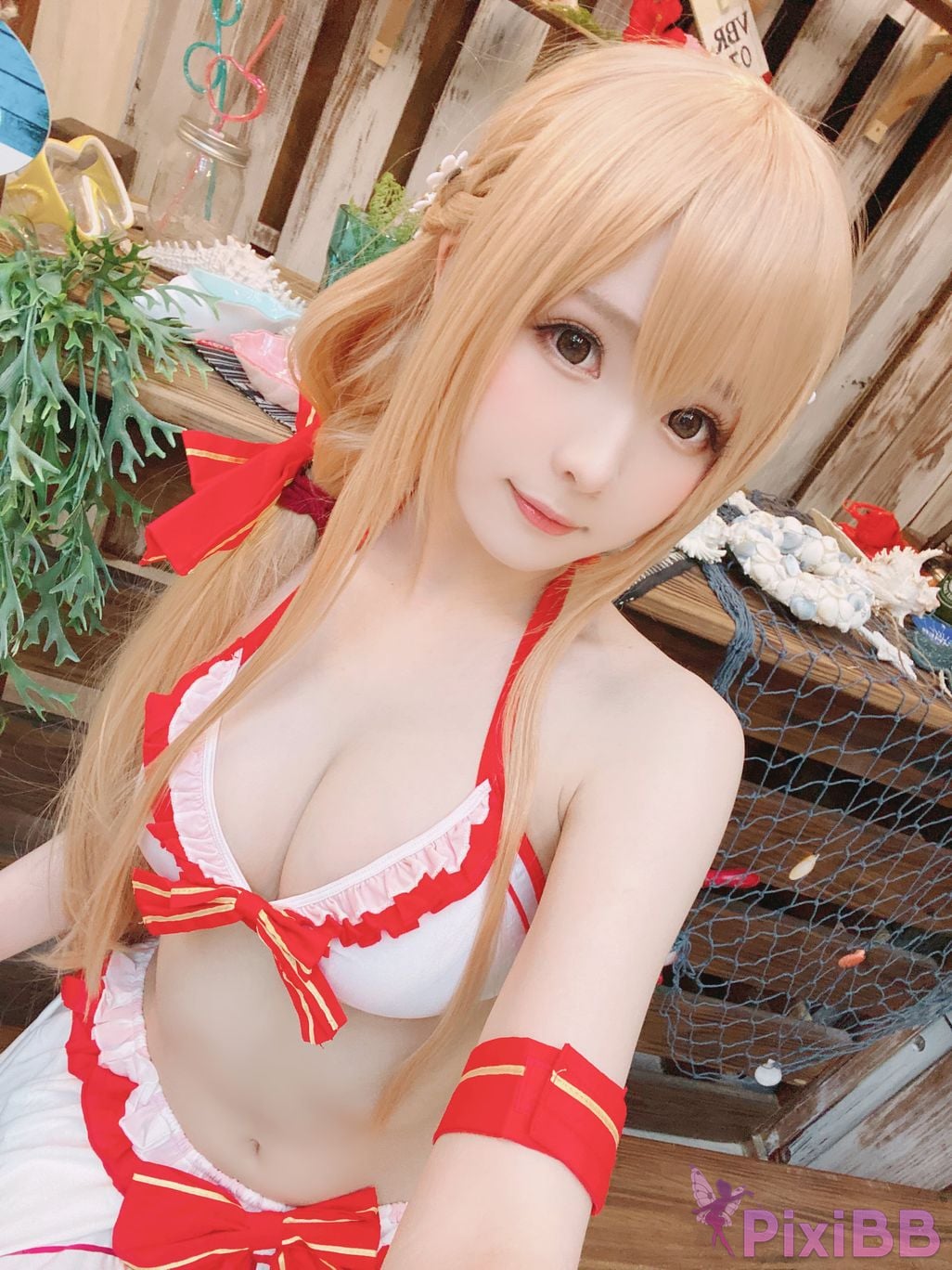 Shimo Asuna Swimsuit PixiBB.COM 9