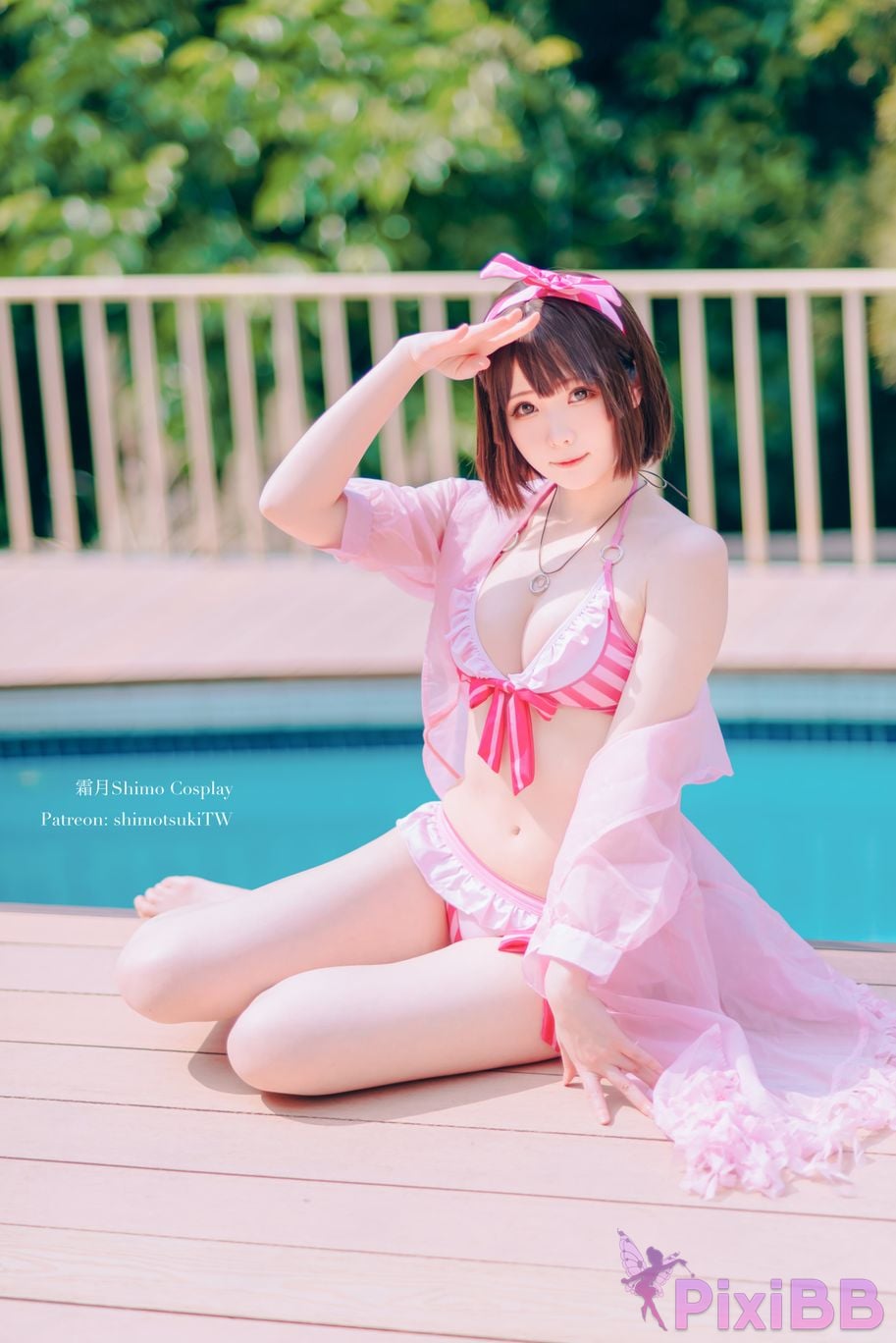 Shimo Megumi Kato Swimsuit PixiBB.COM 11