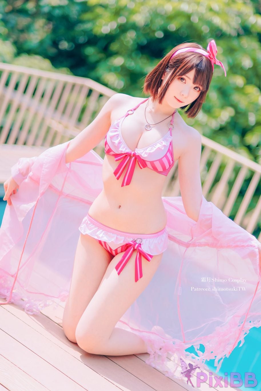 Shimo Megumi Kato Swimsuit PixiBB.COM 13