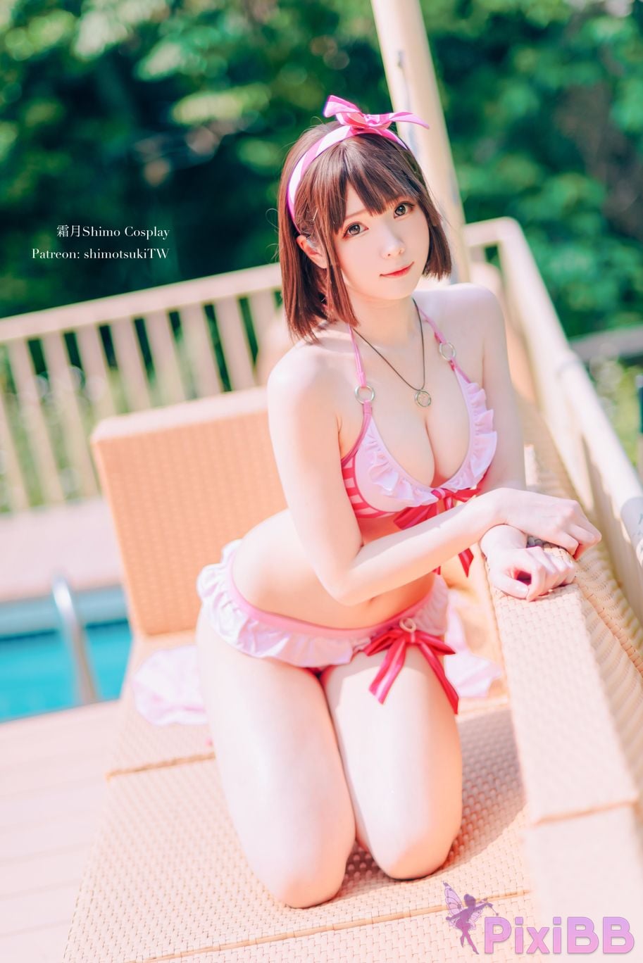 Shimo Megumi Kato Swimsuit PixiBB.COM 15