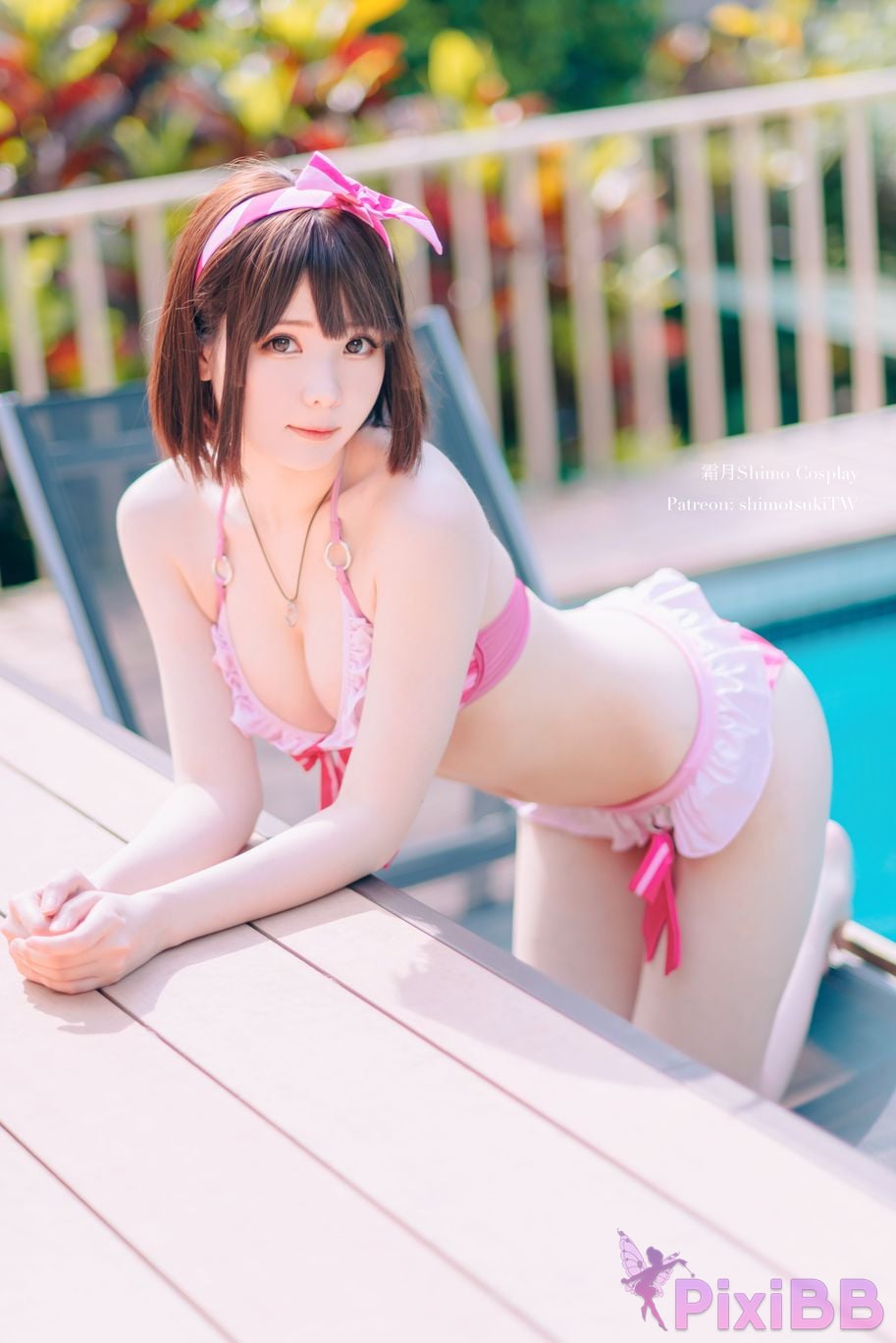 Shimo Megumi Kato Swimsuit PixiBB.COM 6
