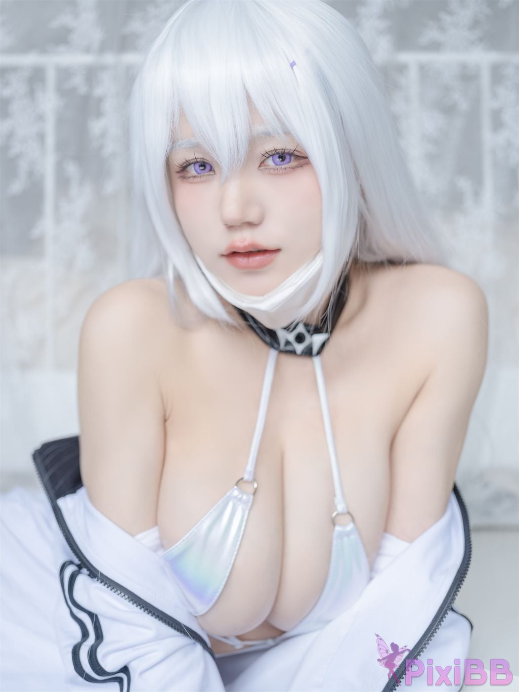 Yummychiyo 小仓千代w Kearsarge Lingerie (Azur Lane) PixiBB.COM 22