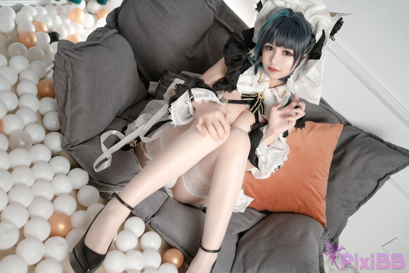 Yummychiyo 小仓千代w Cheshire (Azur Lane) PixiBB.COM 13