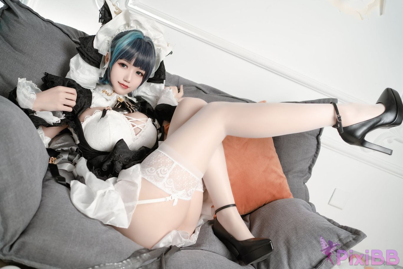 Yummychiyo 小仓千代w Cheshire (Azur Lane) PixiBB.COM 15