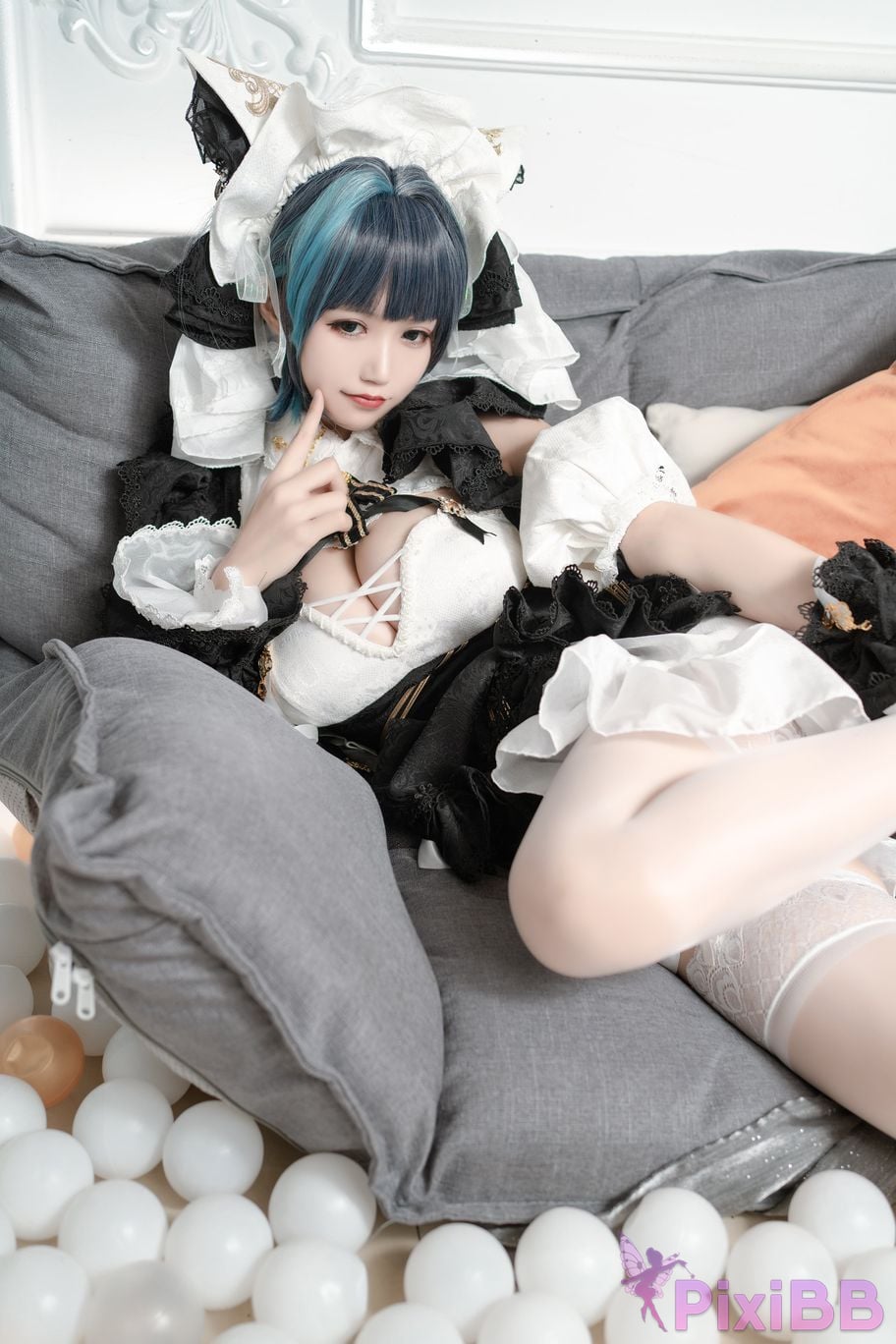 Yummychiyo 小仓千代w Cheshire (Azur Lane) PixiBB.COM 17