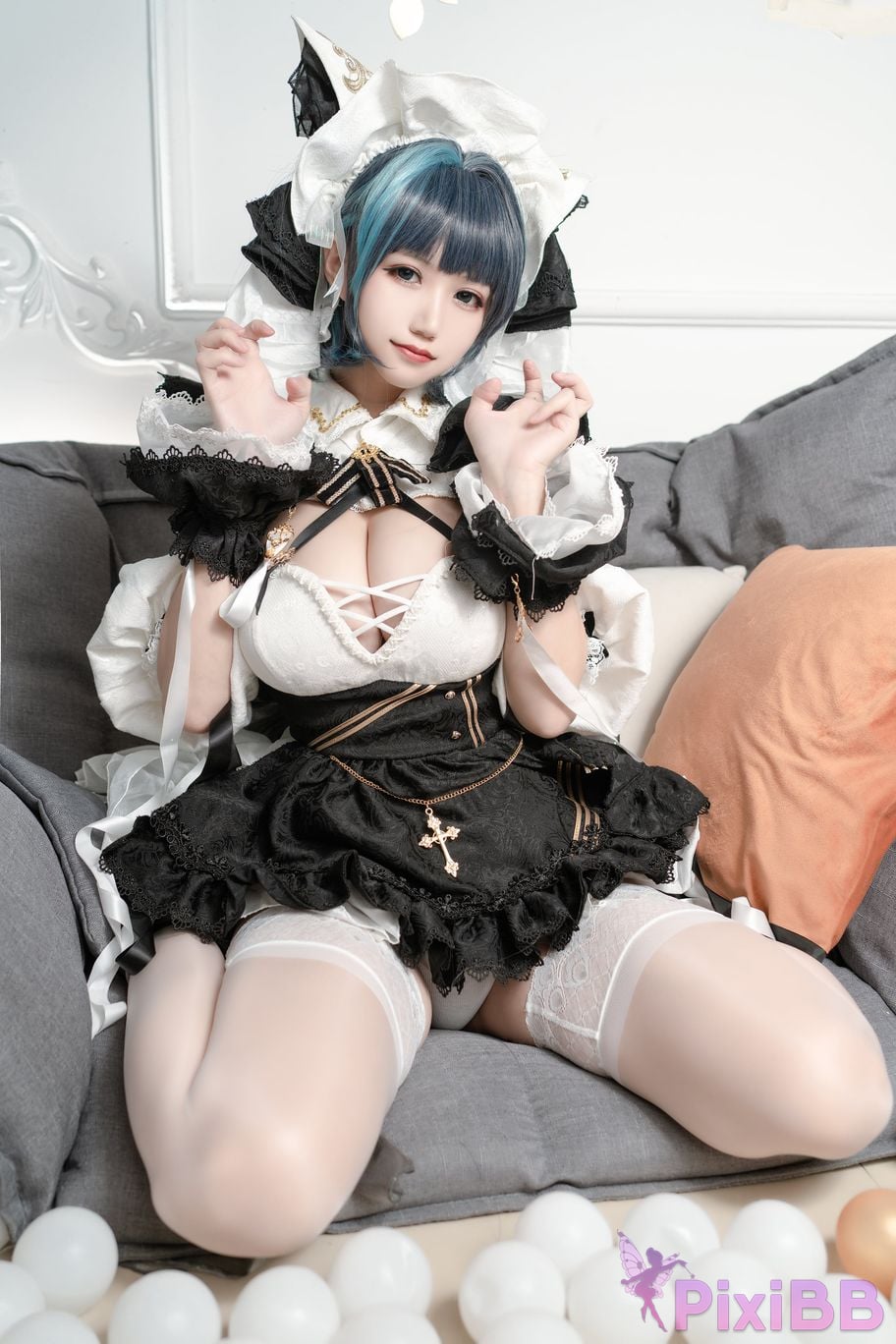 Yummychiyo 小仓千代w Cheshire (Azur Lane) PixiBB.COM 2