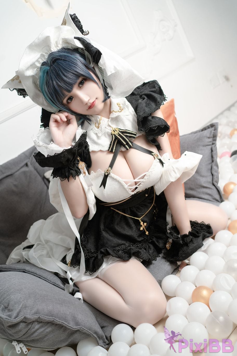 Yummychiyo 小仓千代w Cheshire (Azur Lane) PixiBB.COM 3