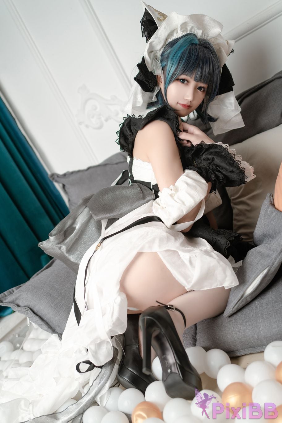 Yummychiyo 小仓千代w Cheshire (Azur Lane) PixiBB.COM 8