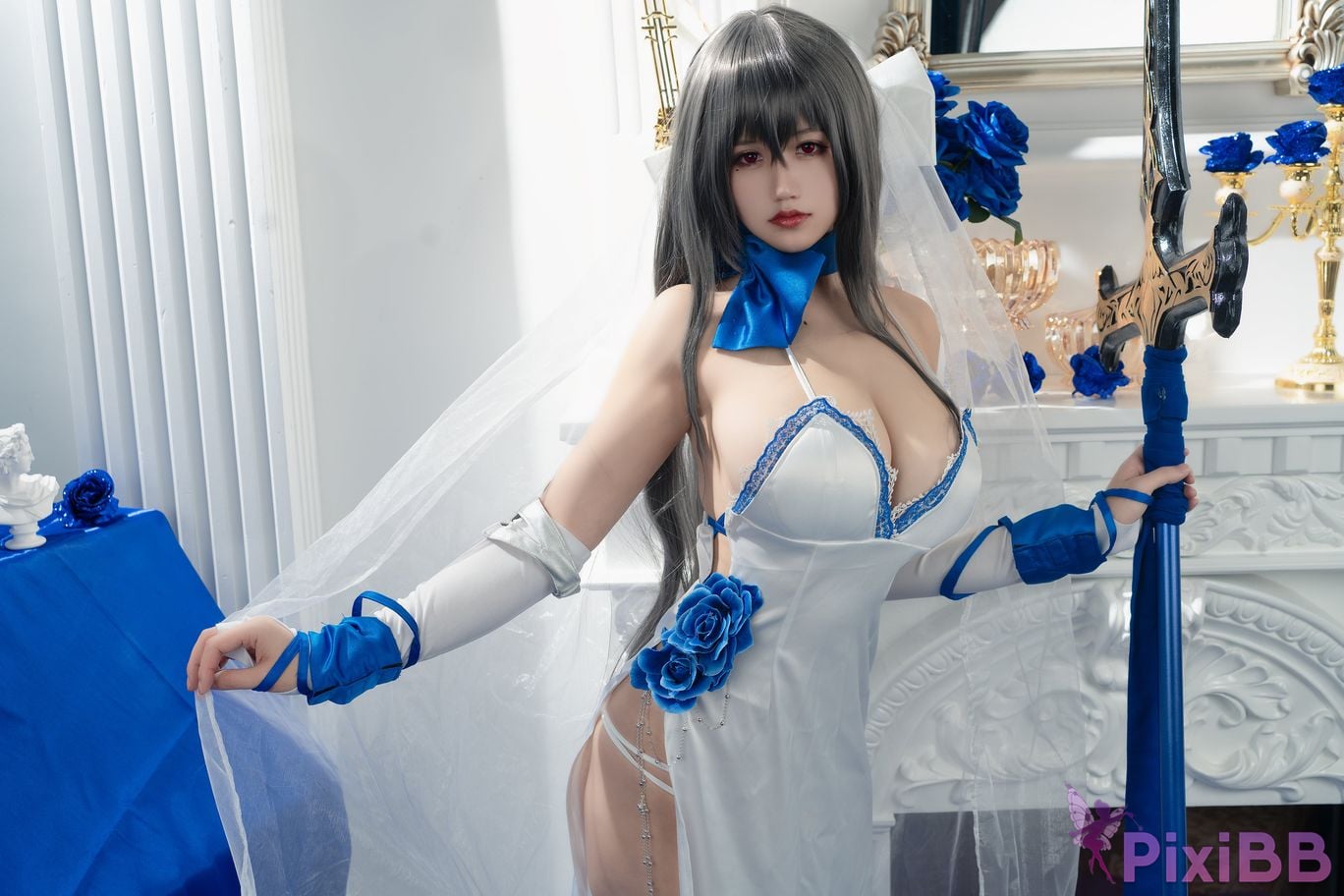 Yummychiyo 小仓千代w Saint Louis (Azur Lane) PixiBB.COM 4
