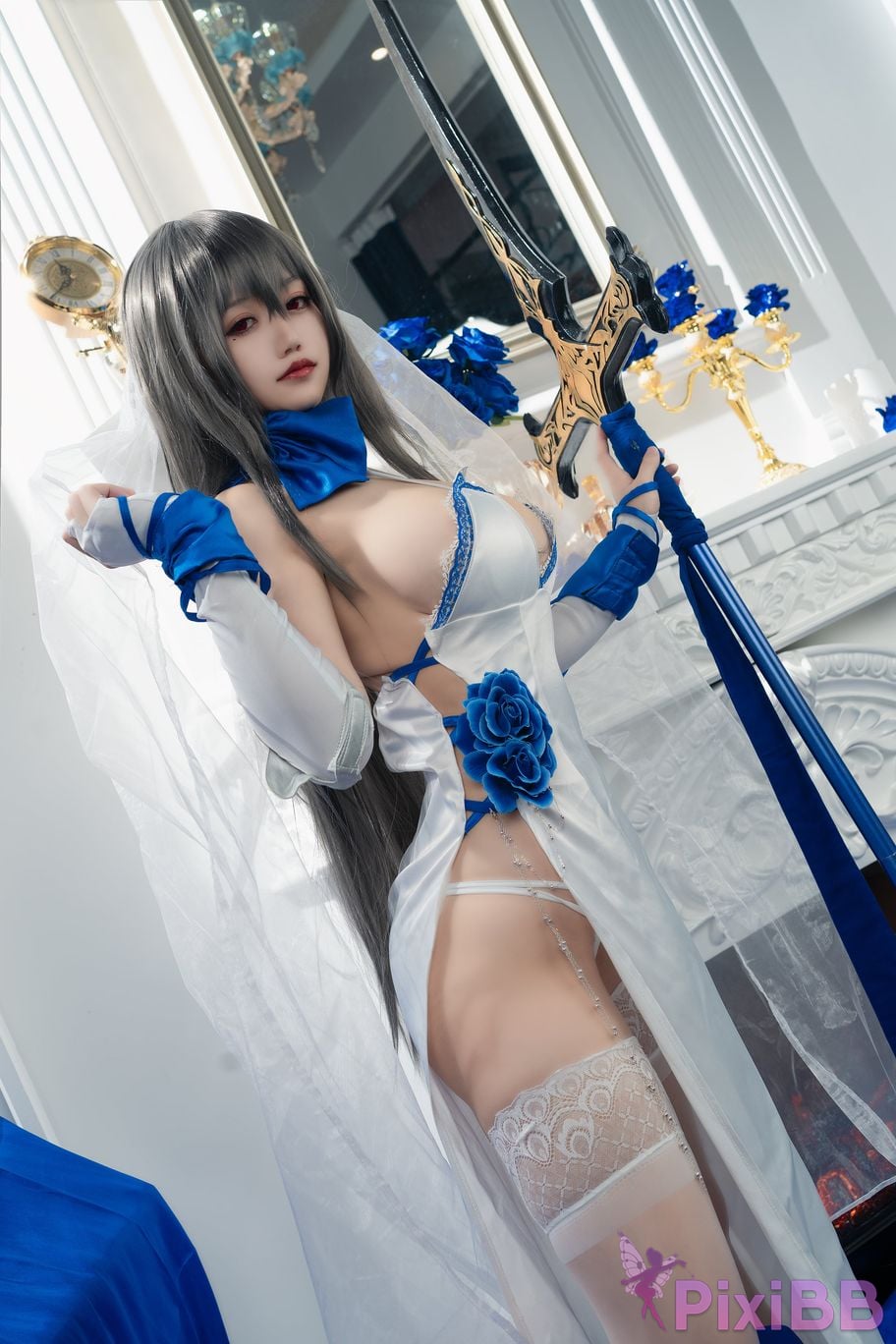 Yummychiyo 小仓千代w Saint Louis (Azur Lane) PixiBB.COM 5