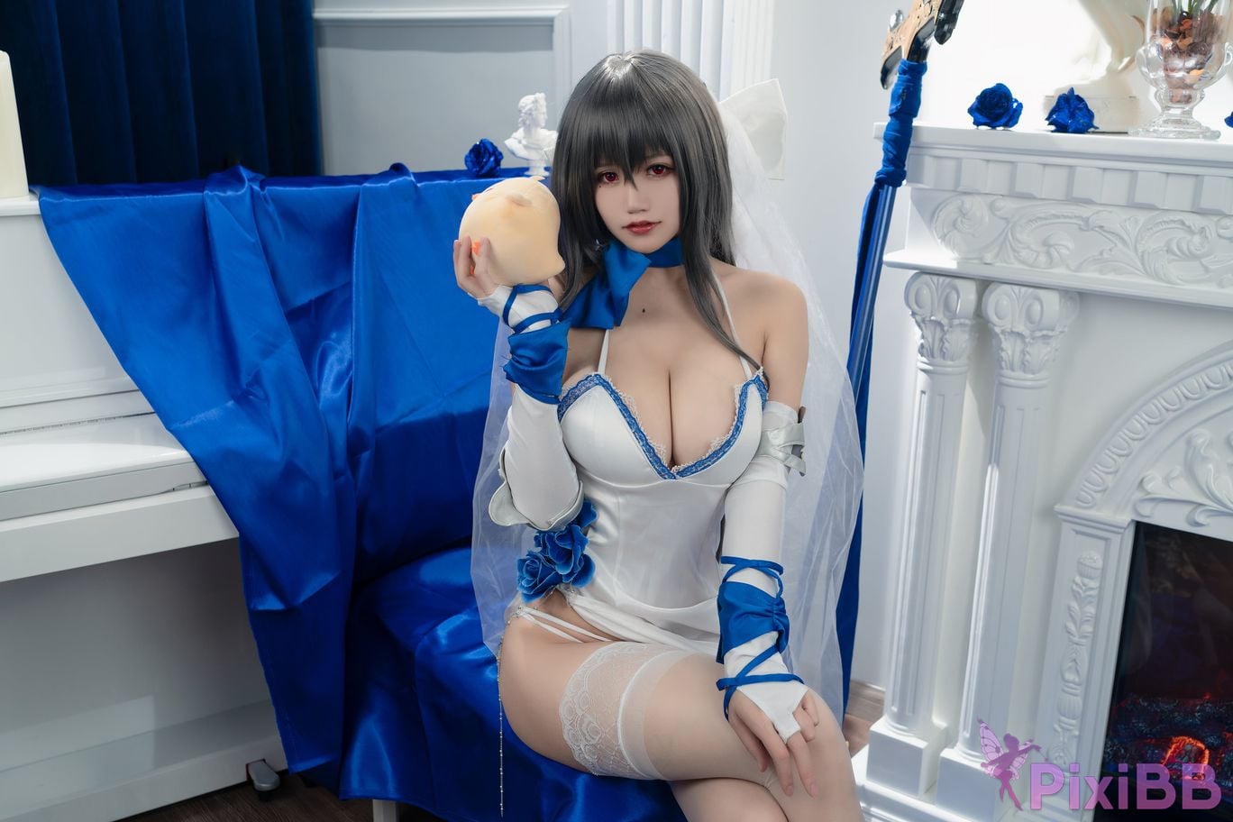 Yummychiyo 小仓千代w Saint Louis (Azur Lane) PixiBB.COM