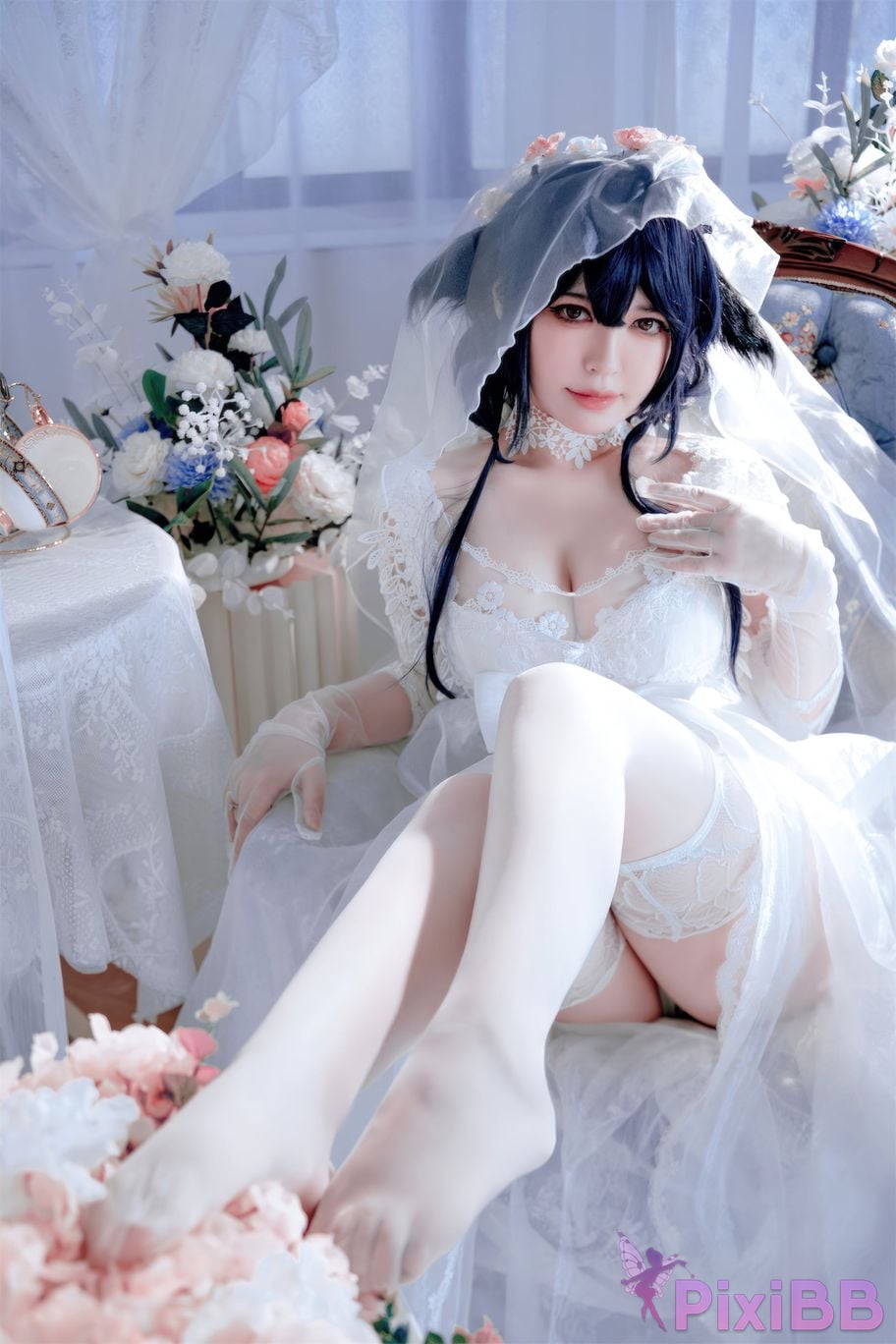 Banbanko 半半子 Azuma Bride (Azur Lane) PixiBB.COM 44