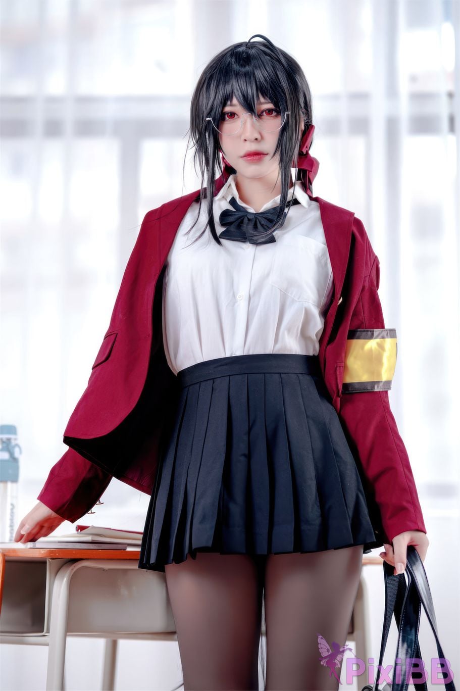 Banbanko 半半子 Taihou JK Uniform PixiBB.COM 13