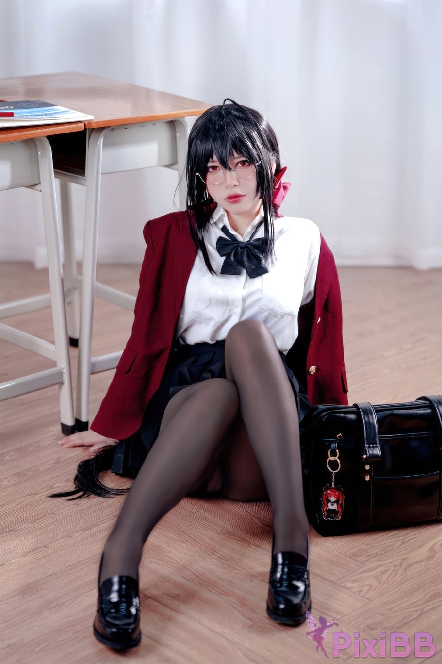 Banbanko 半半子 Taihou JK Uniform PixiBB.COM 14