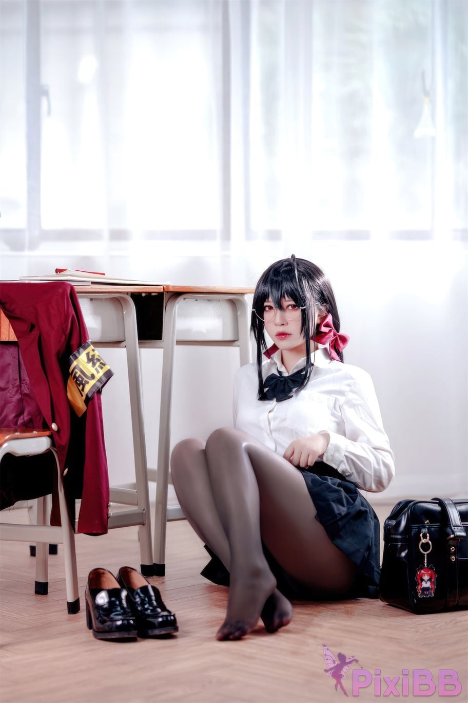 Banbanko 半半子 Taihou JK Uniform PixiBB.COM 17