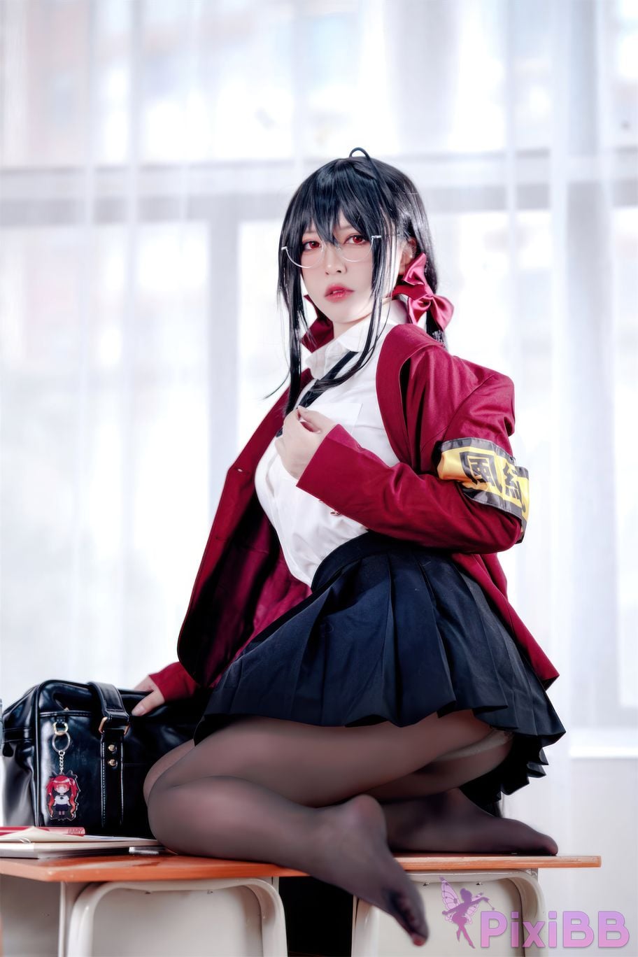 Banbanko 半半子 Taihou JK Uniform PixiBB.COM 2