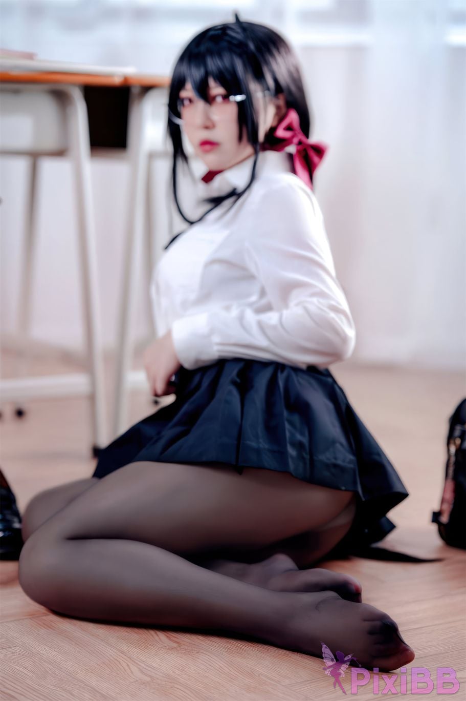 Banbanko 半半子 Taihou JK Uniform PixiBB.COM 26