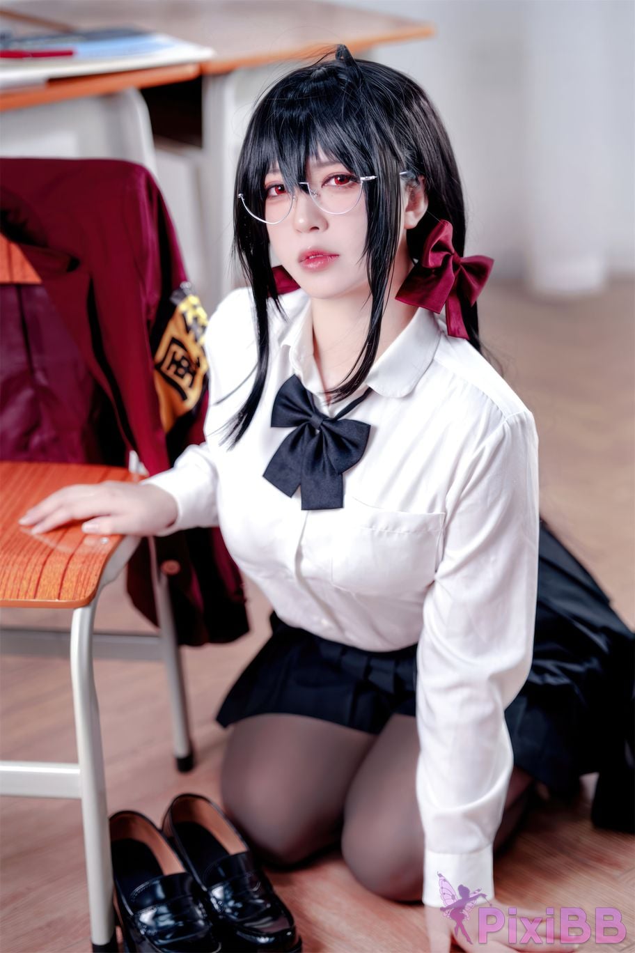 Banbanko 半半子 Taihou JK Uniform PixiBB.COM 30