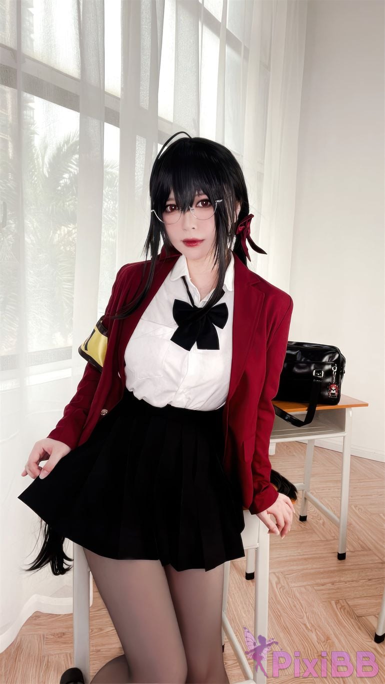Banbanko 半半子 Taihou JK Uniform PixiBB.COM 42