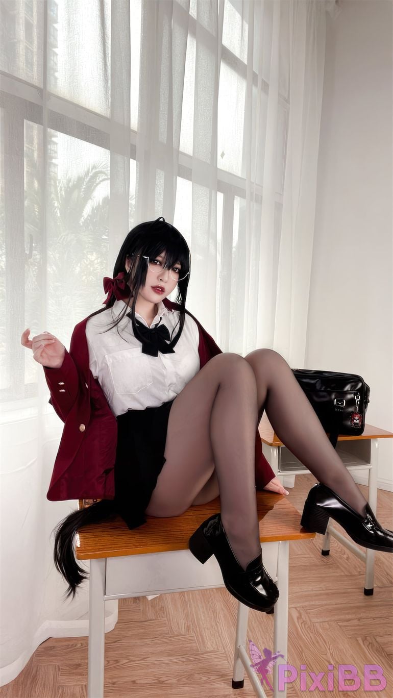 Banbanko 半半子 Taihou JK Uniform PixiBB.COM 43