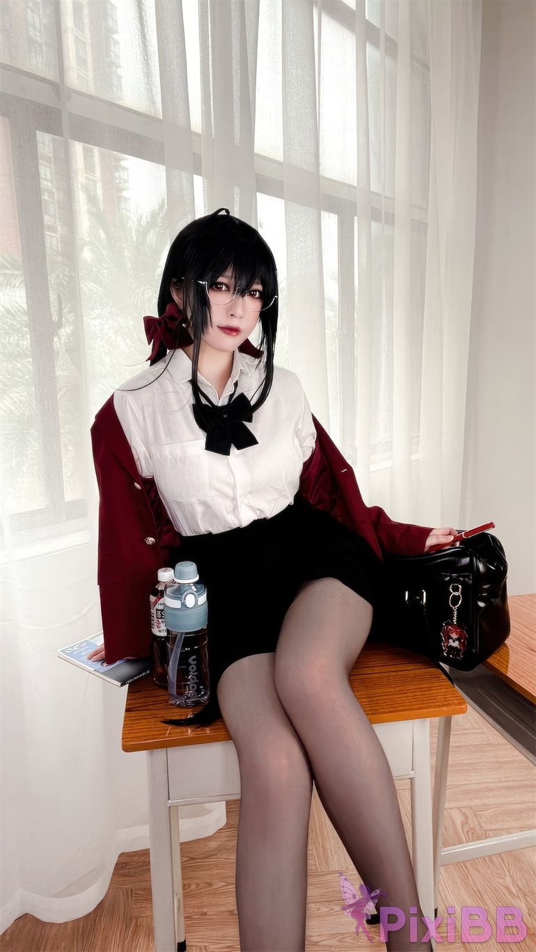 Banbanko 半半子 Taihou JK Uniform PixiBB.COM 45
