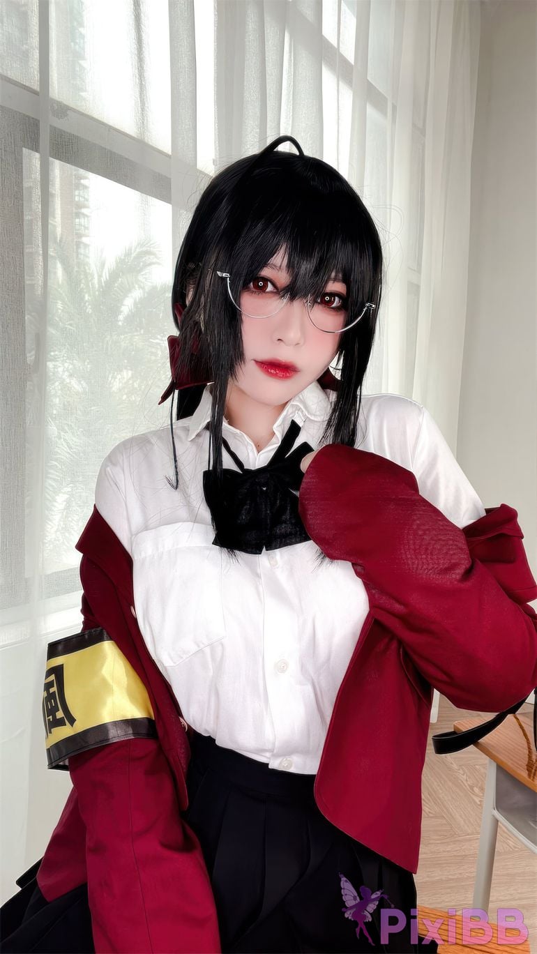 Banbanko 半半子 Taihou JK Uniform PixiBB.COM 48