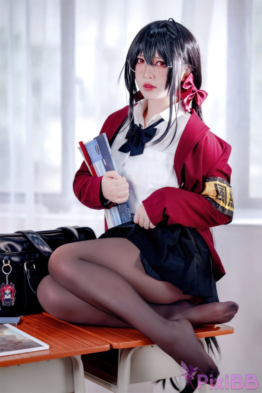 Banbanko 半半子 Taihou JK Uniform PixiBB.COM 5
