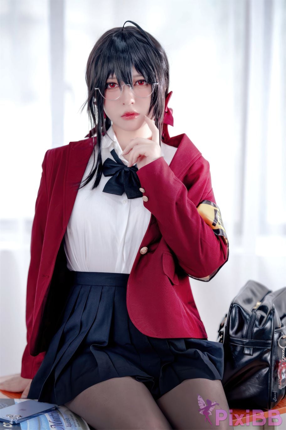Banbanko 半半子 Taihou JK Uniform PixiBB.COM 52