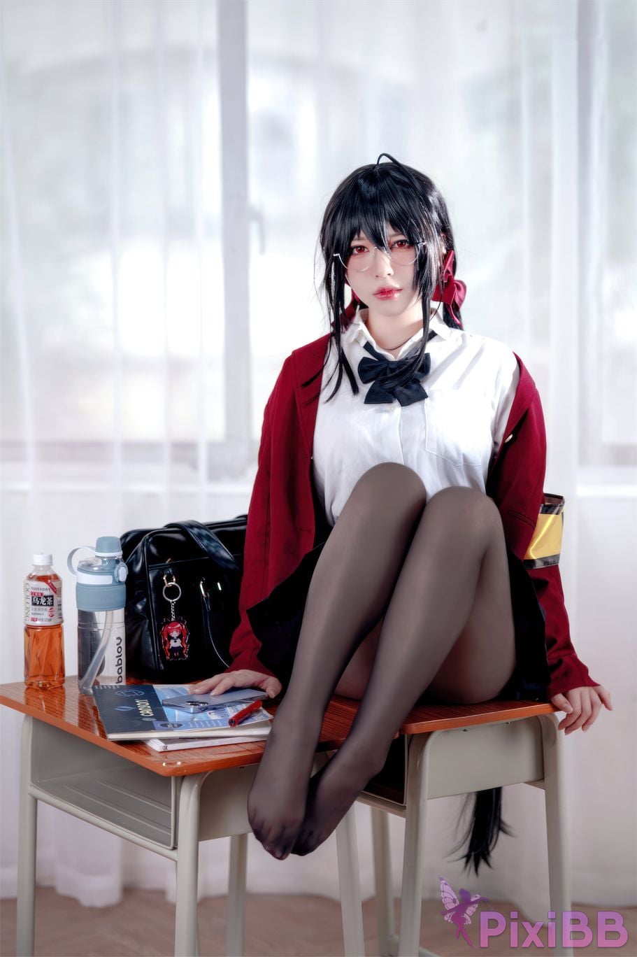 Banbanko 半半子 Taihou JK Uniform PixiBB.COM 7