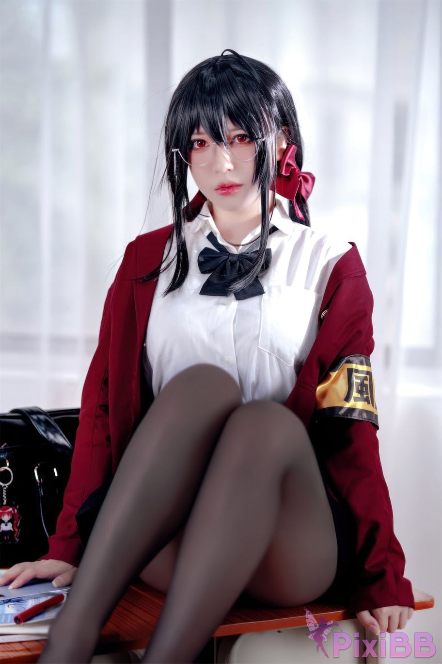 Banbanko 半半子 Taihou JK Uniform PixiBB.COM 8