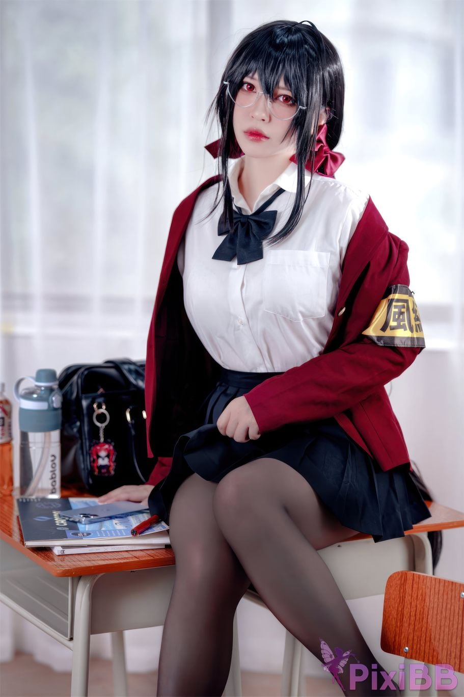 Banbanko 半半子 Taihou JK Uniform PixiBB.COM 9