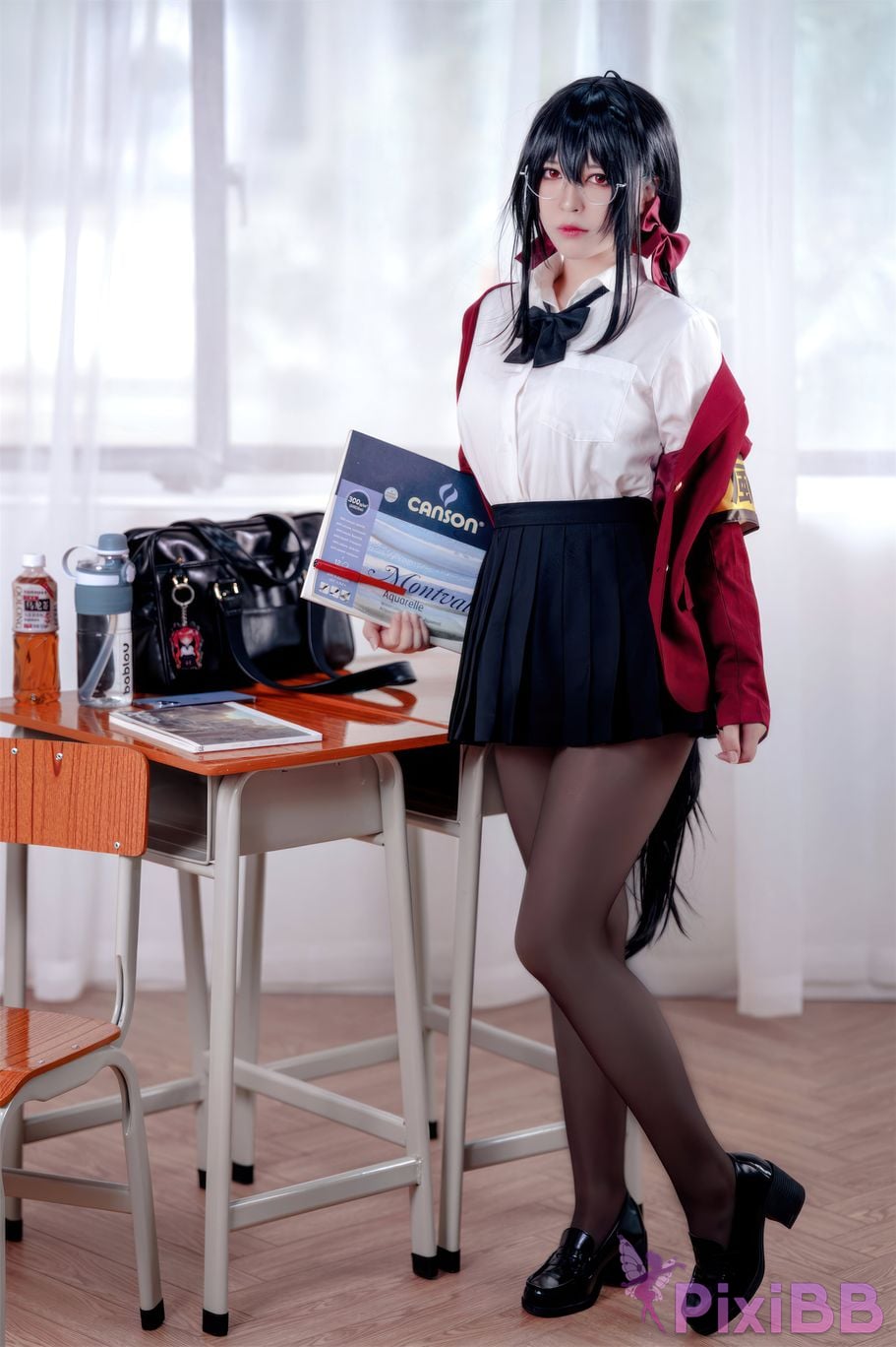 Banbanko 半半子 Taihou JK Uniform PixiBB.COM