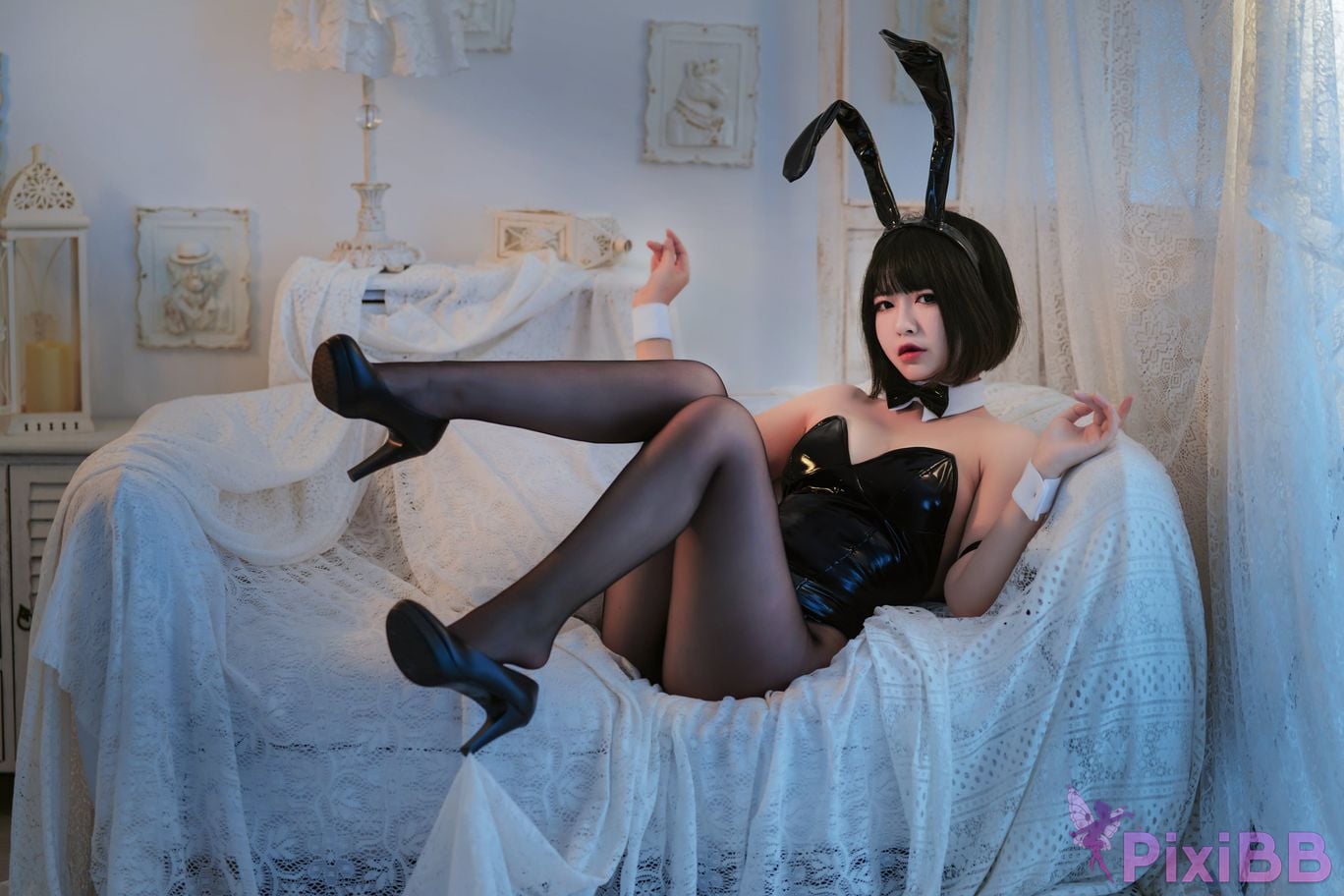 Banbanko 半半子 Bunny Suit PixiBB.COM 29