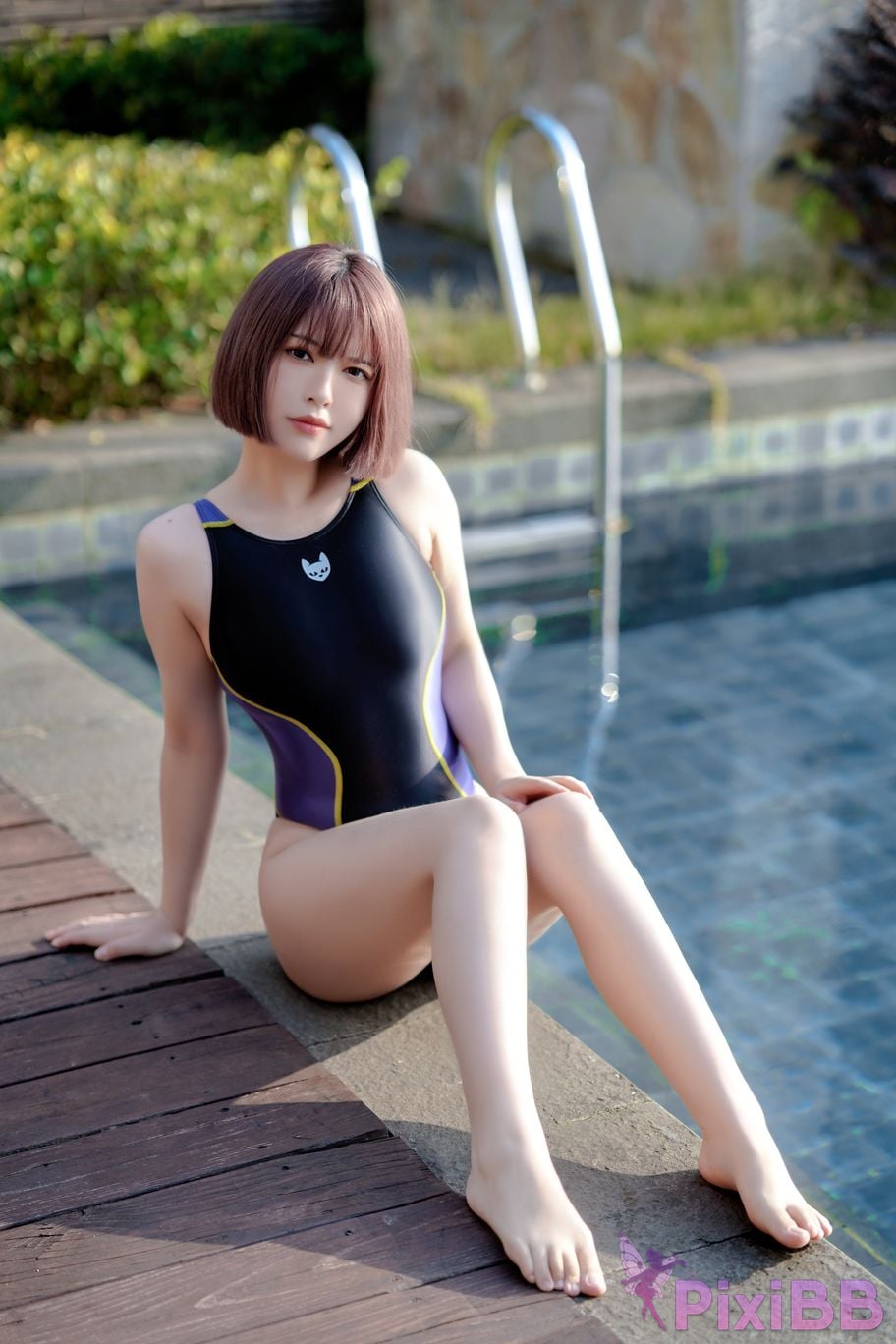 Banbanko 半半子 Swimsuit PixiBB.COM 18