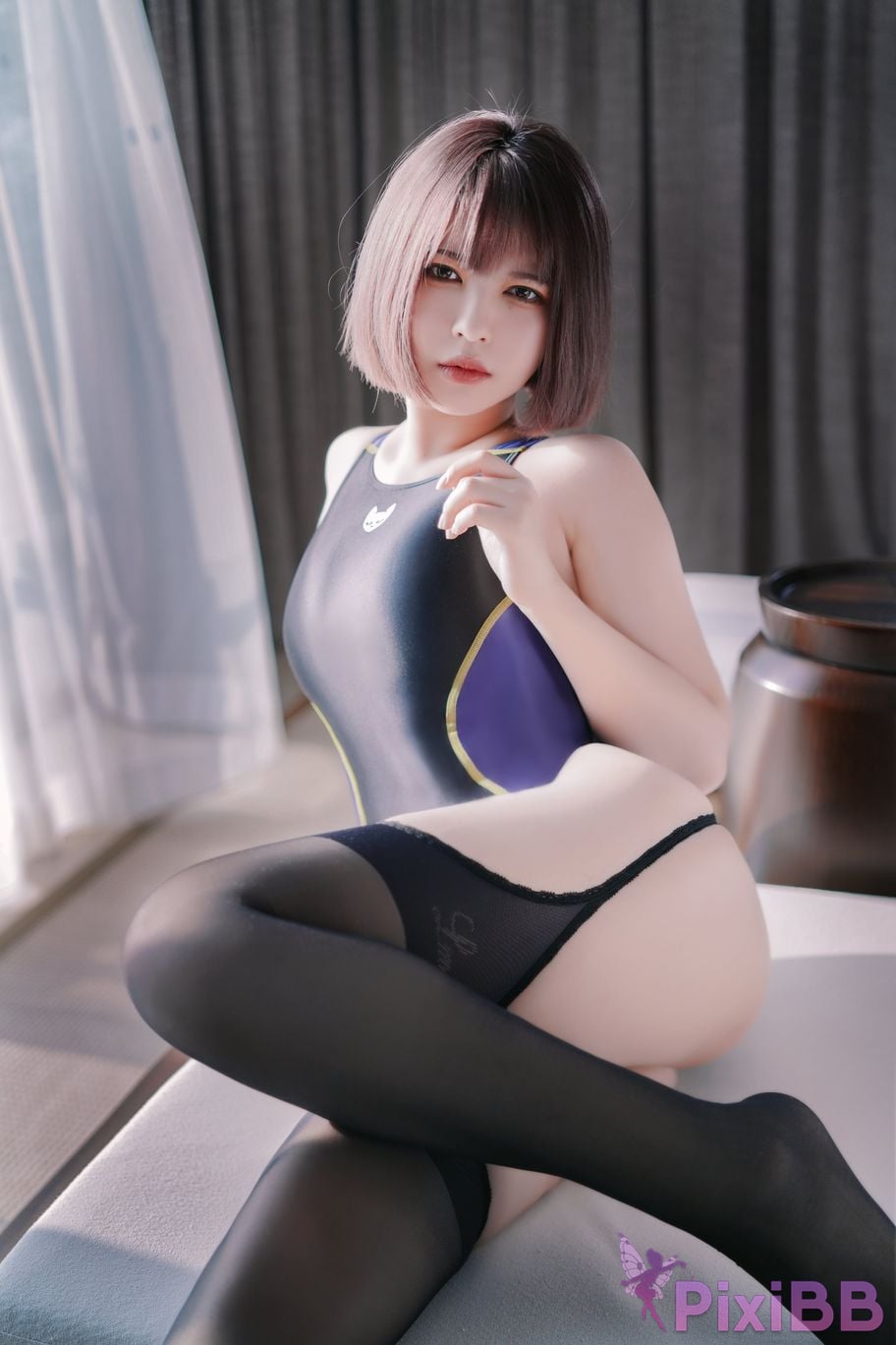 Banbanko 半半子 Swimsuit PixiBB.COM 8
