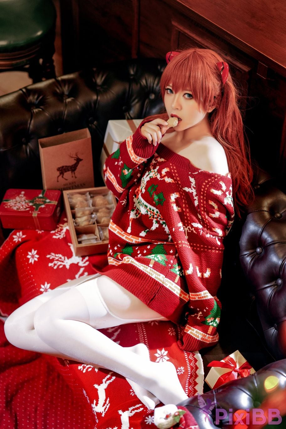 Banbanko 半半子 Asuka Xmas PixiBB.COM 12