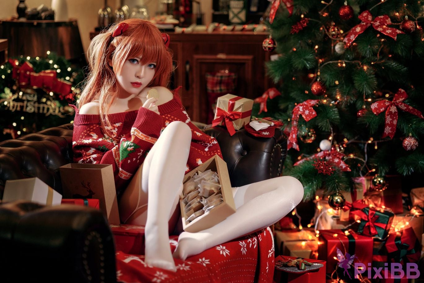 Banbanko 半半子 Asuka Xmas PixiBB.COM 18