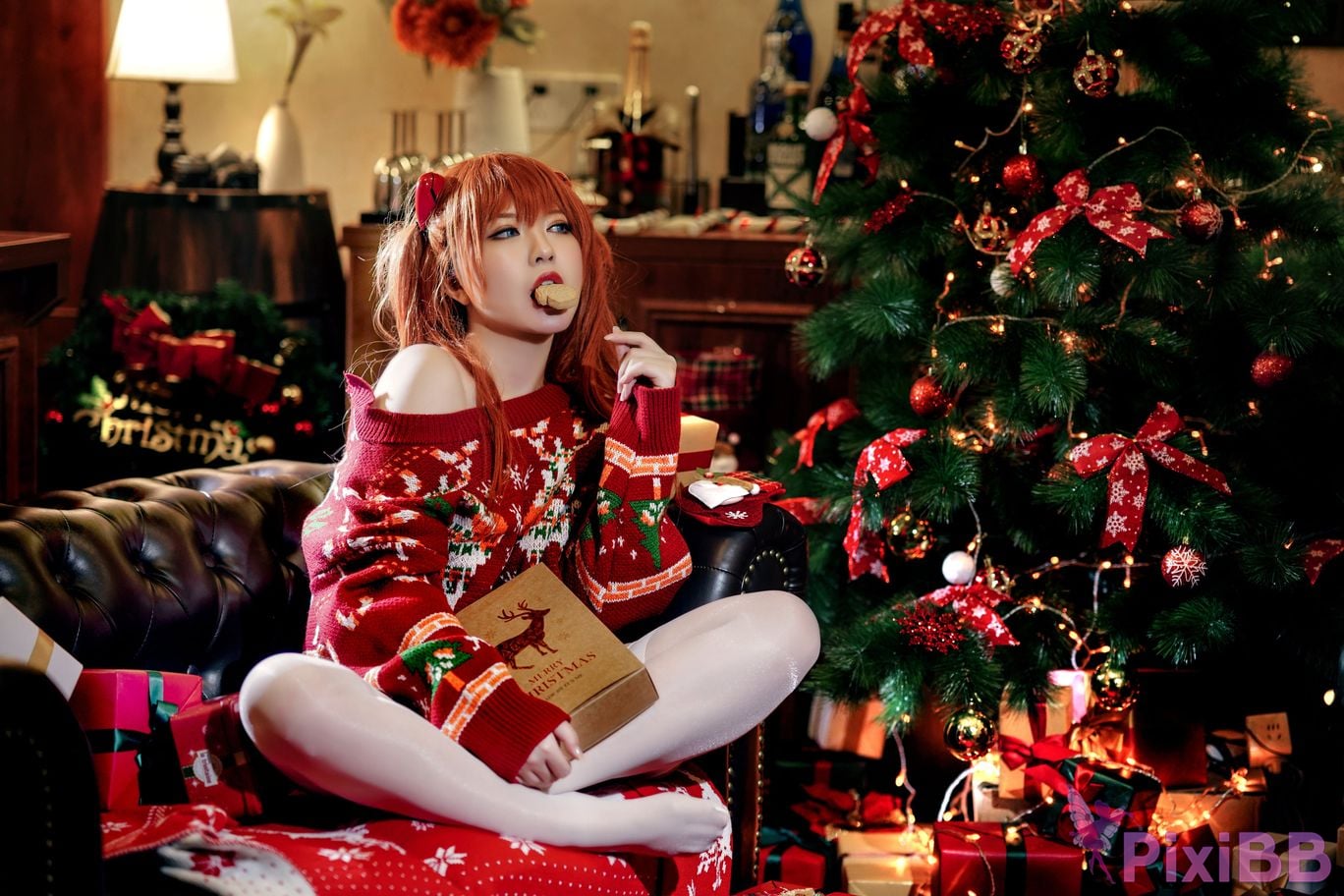 Banbanko 半半子 Asuka Xmas PixiBB.COM 19