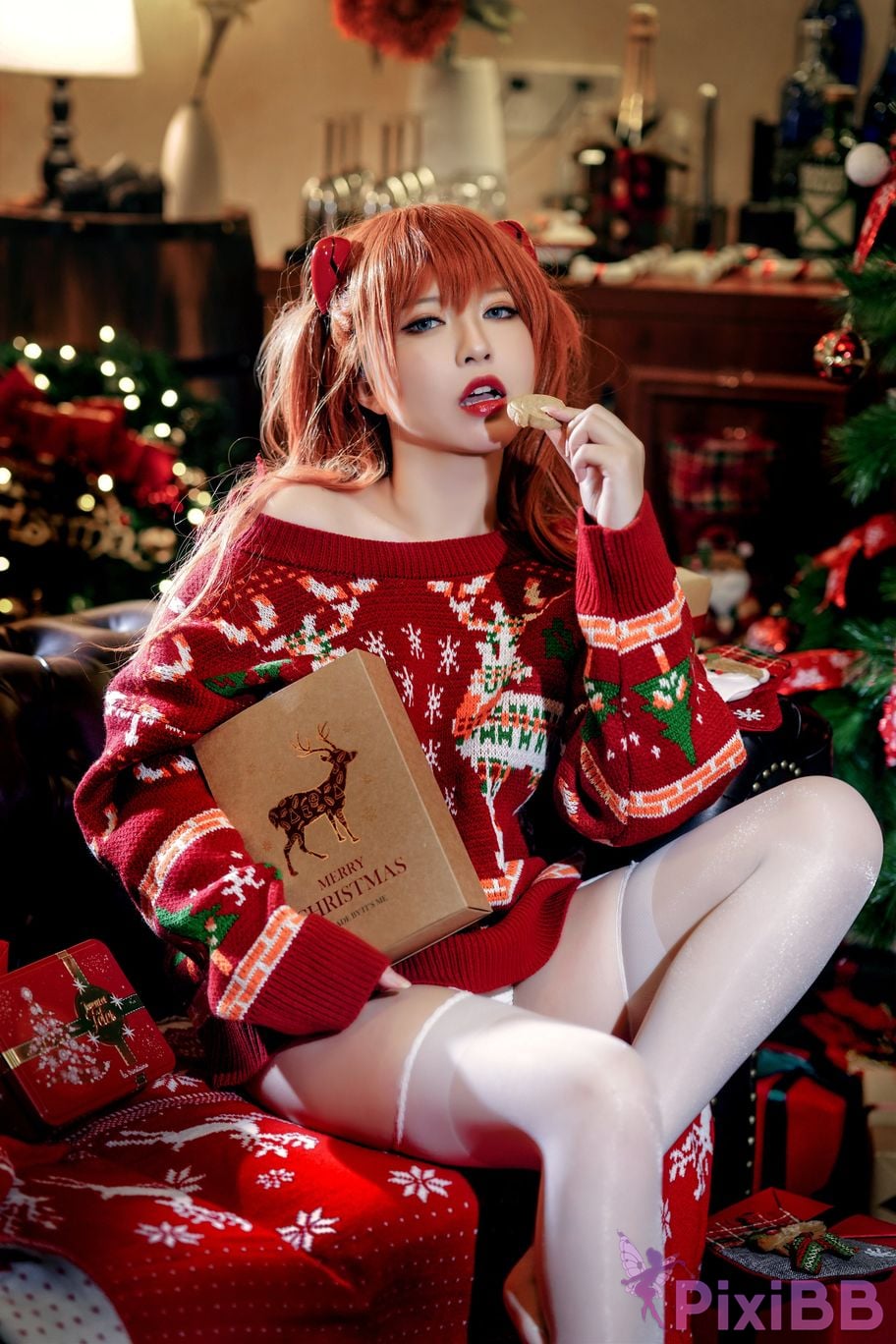 Banbanko 半半子 Asuka Xmas PixiBB.COM 20