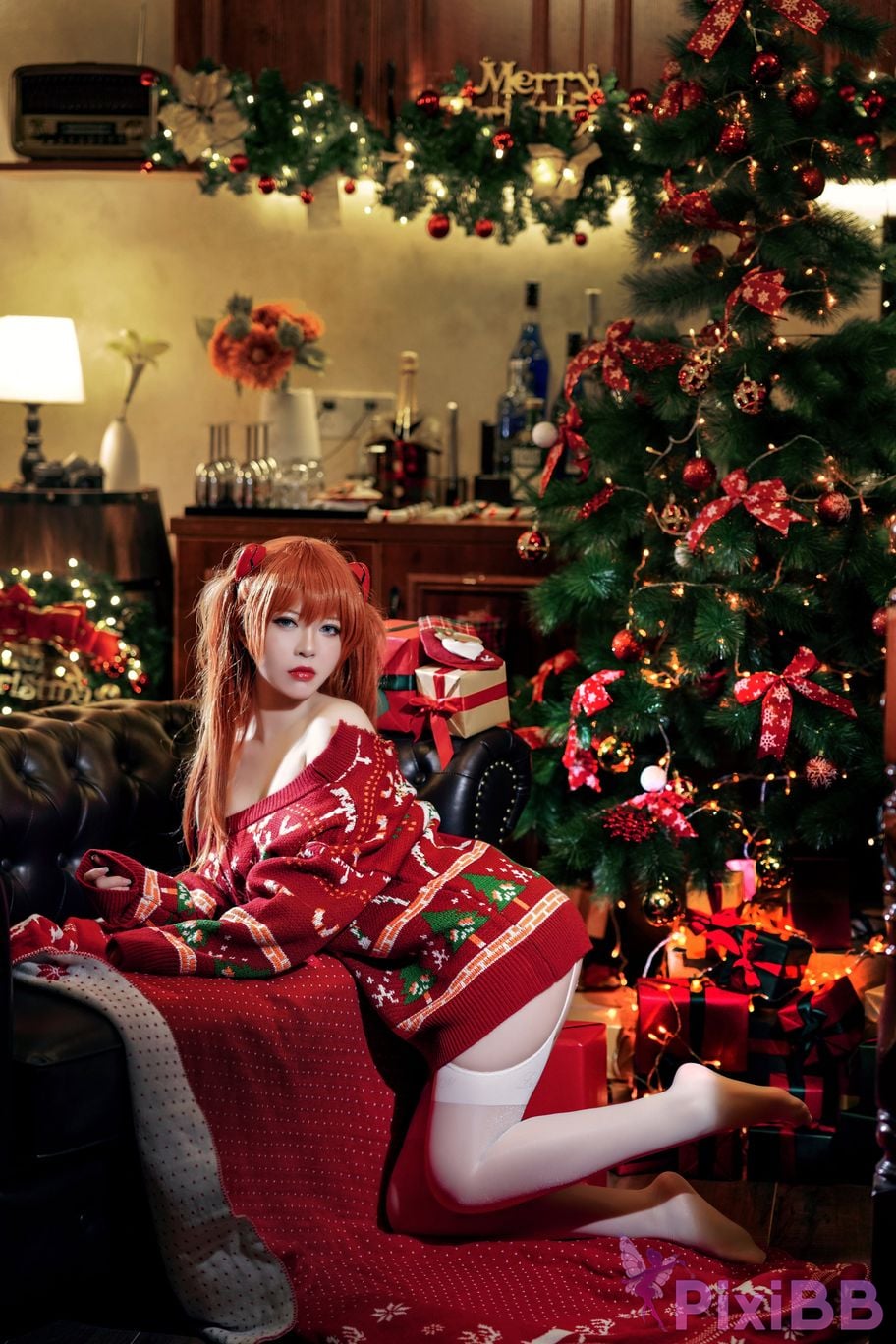 Banbanko 半半子 Asuka Xmas PixiBB.COM 23