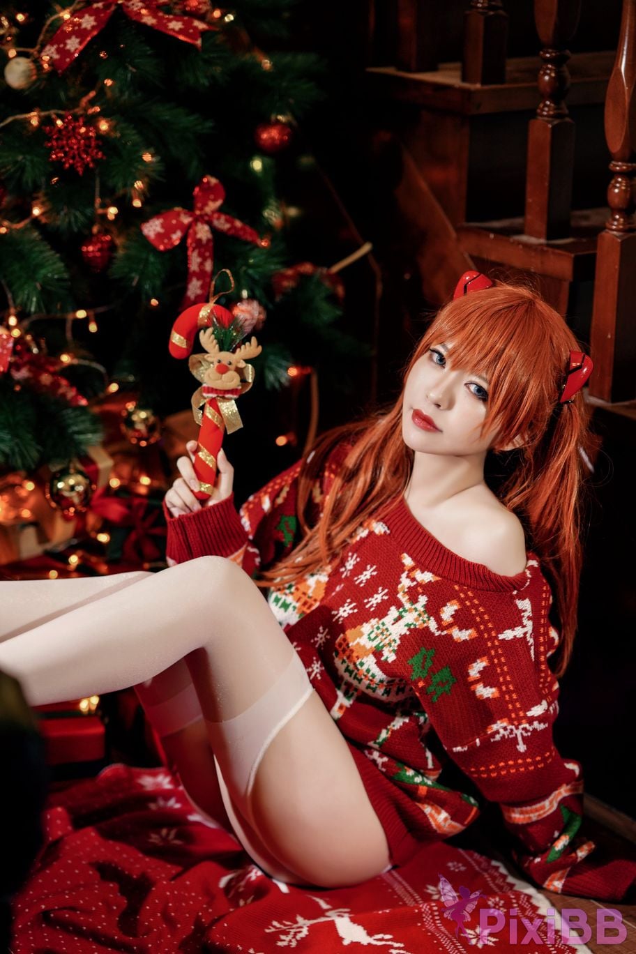 Banbanko 半半子 Asuka Xmas PixiBB.COM 26