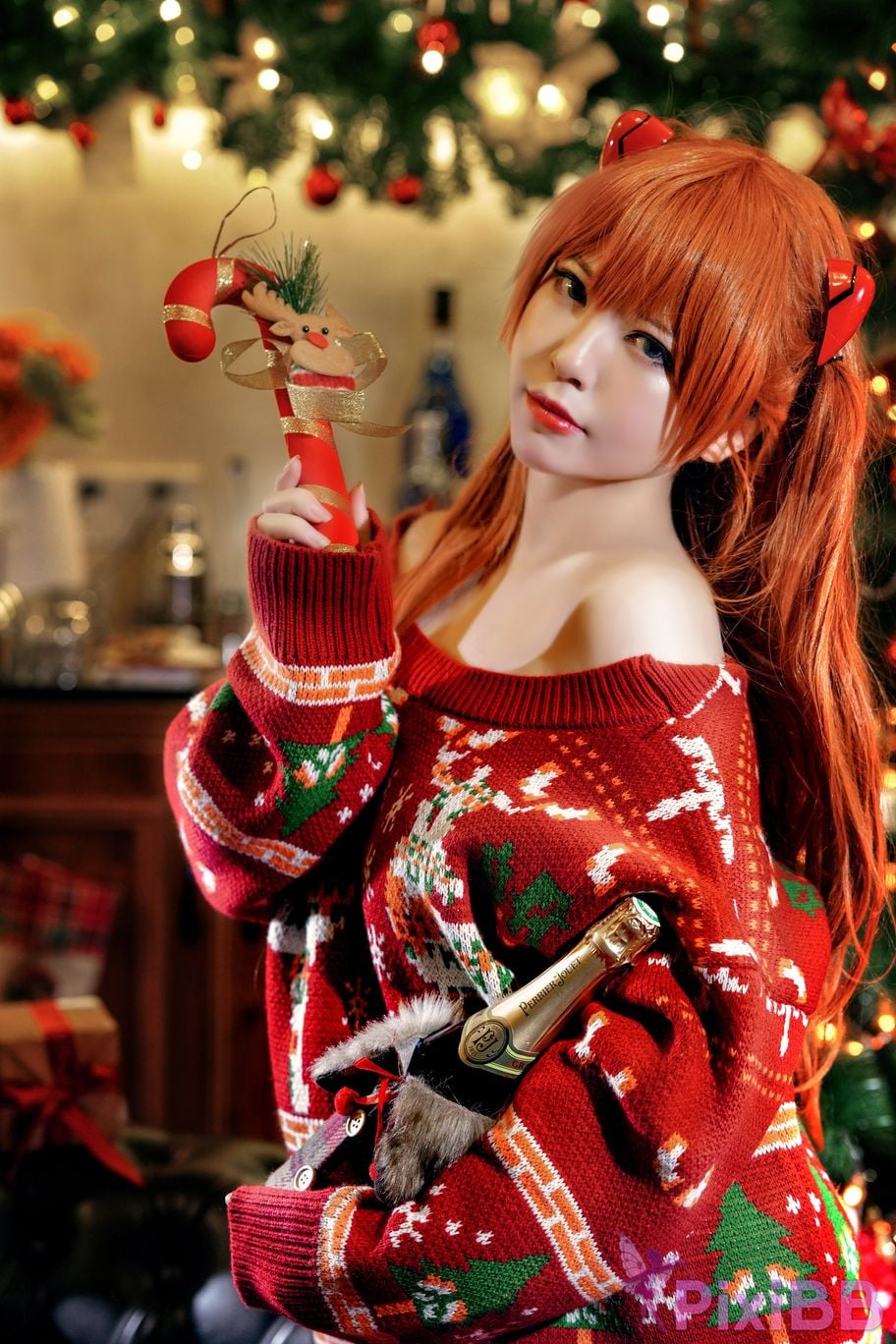 Banbanko 半半子 Asuka Xmas PixiBB.COM 3