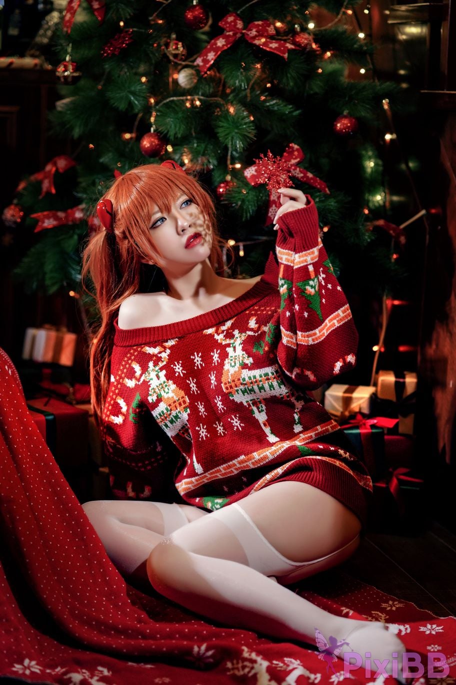 Banbanko 半半子 Asuka Xmas PixiBB.COM 30