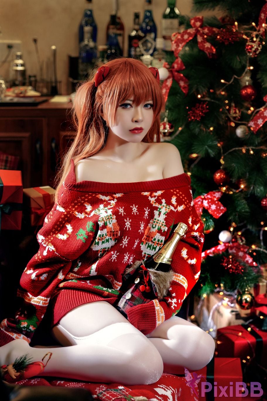 Banbanko 半半子 Asuka Xmas PixiBB.COM 5