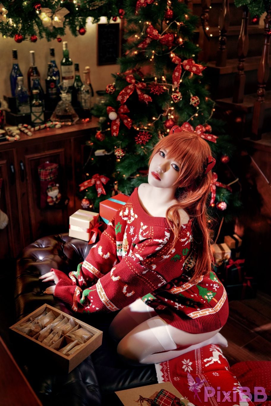 Banbanko 半半子 Asuka Xmas PixiBB.COM 7