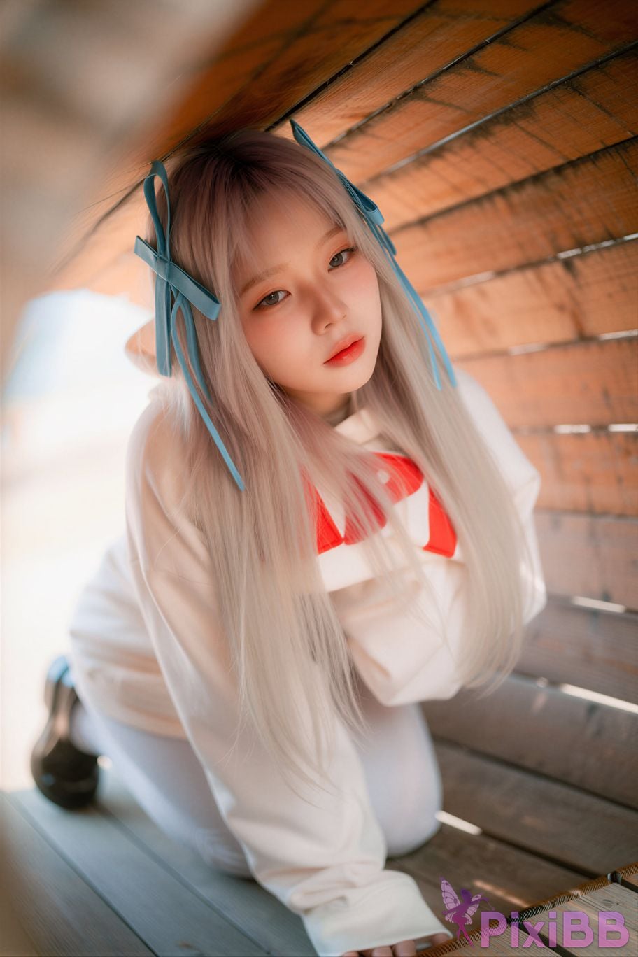 AI Enhanced DJAWA Photo Myu a mua Loose and Tight Asuna PixiBB.COM 041