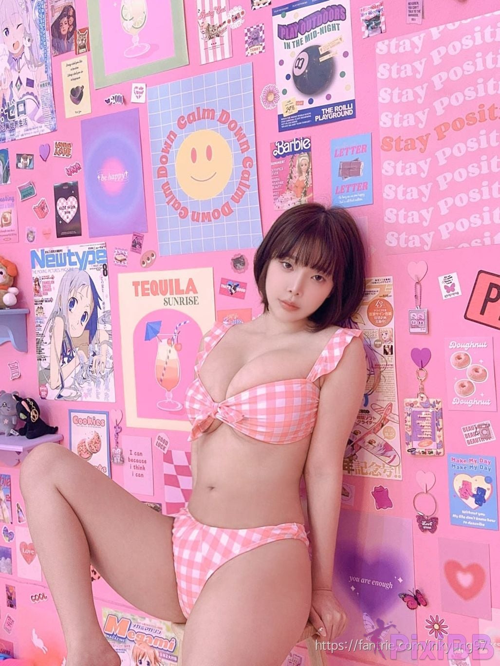 Kang In kyung Pink Bikini PixiBB.COM 022